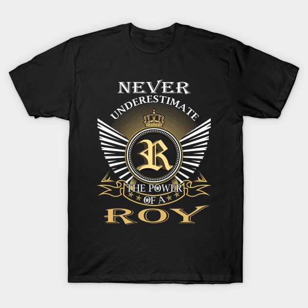 Never Underestimate ROY T-Shirt by Nap